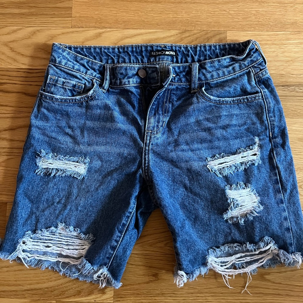 Fashion Nova jeans shorts